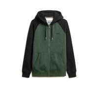 Superdry, Homme, Sweatshirts et sweats à capuche, Multicolore, Taille: S Sweat à capuche Baseball Essential Zip Vert Noir Homme