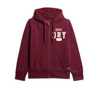 Superdry, Homme, Sweatshirts et sweats à capuche, Rouge, Taille: S SweaT-shirt à capuche zippé