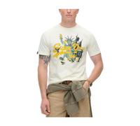 Superdry, Homme, Tops, Blanc, Taille: XL T-shirt Graphique New York