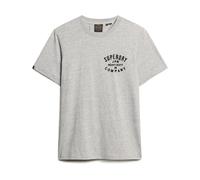 Superdry, Homme, Tops, Gris, Taille: L Machined Goods Workwear Tee en Coton Gris