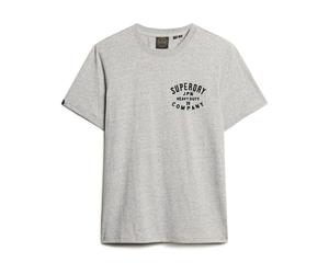 Superdry, Homme, Tops, Gris, Taille: S Machined Goods Workwear Tee en Coton Gris