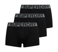 Superdry Hommes Boxers, Pack De 3 - Trunk Triple Pack, Ceinture Logo, Coton S...