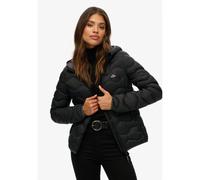 Superdry - Hood Fuji Lite Wave Padded Jkt - Doudoune femme Black - XS