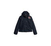 Superdry Hood MTN Windbreaker JKT A2 Wind Family, Bleu Marine (Eclipse Navy), 36 Femme