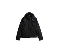 Superdry Hood MTN Windbreaker JKT A2 Wind Family, Noir/Everton, XXL Homme