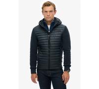 Superdry - Hood Storm Fleece Hybrid Jkt - Polaire homme Eclipse Navy - S