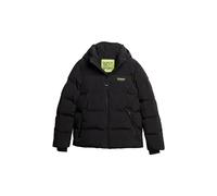 Superdry Hooded Boxy Puffer Jacket Veste pour homme, noir, S