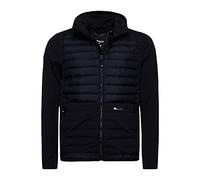 Superdry Hooded Down Jacket Doudoune À Capuche Hybride, Black, Large pour des Hommes