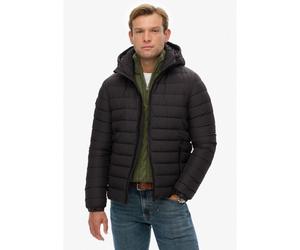 Superdry - Hooded Fuji Padded Jacket - Doudoune homme Black - M