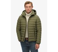 Superdry - Hooded Fuji Padded Jacket - Doudoune homme Shooting Olive - L