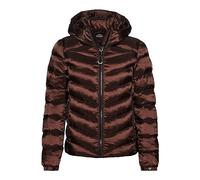 Superdry Hooded Fuji Padded Jacket Veste, Marron foncé, 38 Femme