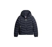 Superdry Hooded Fuji Padded Jacket W5011651A Eclipse Navy Taille 14, Bleu marine (Eclipse Navy), 42