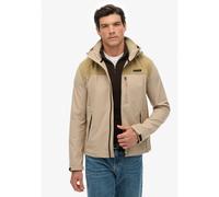 Superdry - Hooded Softshell Tech Trekker - Veste imperméable homme City Sand - S