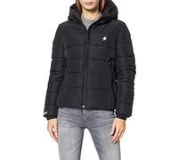 Superdry Hooded Spirit Sports Puffer Veste, Noir, 44 Femme