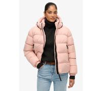 Superdry - Hooded Sports Puffer Jacket - Doudoune femme Vintage Blush - L