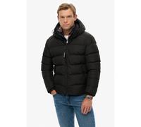 Superdry - Hooded Sports Puffer Jacket - Doudoune homme Black / Black - 3XL