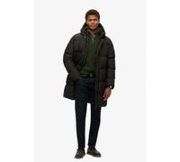 Superdry - Hooded Sports Puffer Mid Jkt - Doudoune homme Black - M