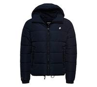 Superdry Hooded Sports Puffer Veste, Eclipse Navy, XXL Homme