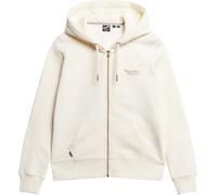 Superdry Ivory Essential Logo Zip Hoodie
