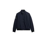 Superdry, JACKET NYLON HARRINGTON JACKET, M5012079A, Eclipse Navy, M, MAN, ADULTO