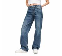 Superdry Jeans taille mi-haute coupe large Bleu 32/32 Femme