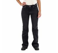 Jeans slim évasé taille mi-haute femme Superdry Noir 34x30