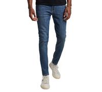 Jeans skinny en coton bio Superdry Bleu 30x32