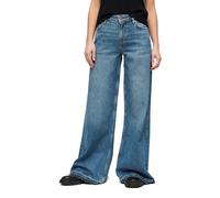 Jeans large Ã©vasÃ© Ã bords francs femme Superdry Bleu 26x32