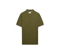Superdry Knitted Texture Short Sleeve Polo Vert XL Homme