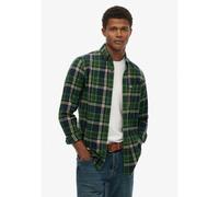 Superdry - L/S Cotton Lumberjack Shirt - Chemise homme PEYTON CHECK Navy - S