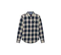 Superdry L/S Cotton Lumberjack T-Shirt pour Homme, Bleu (Cedar Check Navy), M