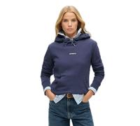 Superdry Lauren Sweat à capuche uni pour femme Bleu marine 40, Lauren bleu marine, 42