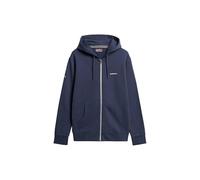 Superdry Lauren Sweat à capuche uni zippé pour homme, bleu marine, XL, Lauren bleu marine, XL
