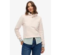 Superdry Light Pink Essential Logo Embroidered Hoodie