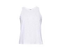 Superdry Lily Crochet Insert Vest Pull sans Manche, Blanc (White 04C), S (Taille Fabricant:10) Femme