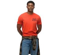 Superdry Lo-fi Outdoors Relaxed Fit Short Sleeve T-shirt Orange XL Homme