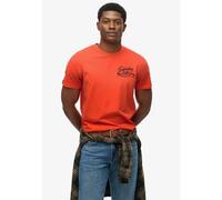 Superdry Lo-fi Outdoors Relaxed Fit Short Sleeve T-shirt Orange L Homme