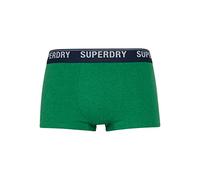 Superdry Lot de 2 Trunks pour Homme, Oregon/Bright Green, XL