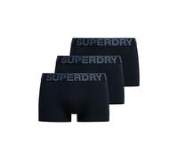 Superdry Lot de 3 boxers en coton bio pour homme, bleu marine, taille XXL