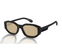 Superdry Femmes Lunettes de Soleil SDS-5020 104 Noir/Or Miroir Stock Officiel