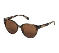 Superdry Lunettes de soleil œil de chat pour femme, écaille de tortue / verres marron, taille unique