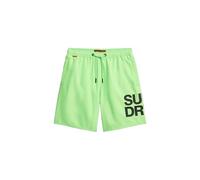 Superdry Maillot de Bains Sportswear Logo 17 Swim 27y Neon Green XXL