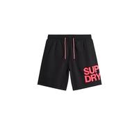 Superdry Maillot de Bains Sportswear Logo 17"" Swimshort 02a Black M