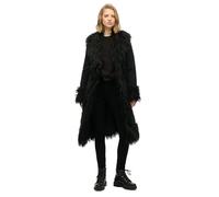 Superdry Manteau femme Long Afghan Noir XS