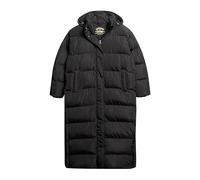 Superdry Maxi Hooded Puffer Coat Veste, Noir, 40 Femme