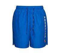Superdry Mens Code APPLQUE 19'' W2 - Short de Bain Racer Cobalt Taille S