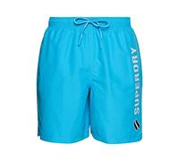 Superdry Code Applque 19inch Swimming Shorts Bleu S Homme