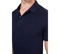 Polo Superdry Vintage Destroy manche courte bleu marine - S