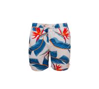 Superdry Hawaiian Print 17´´ Swimming Shorts Bleu M Homme
