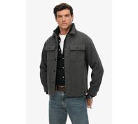 Superdry - Merchant Herringbone Overshirt - Veste homme Mono Herringbone - XL